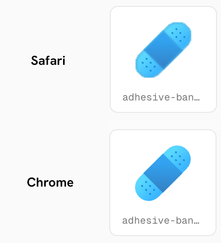SVG comparison in Safari and Chrome